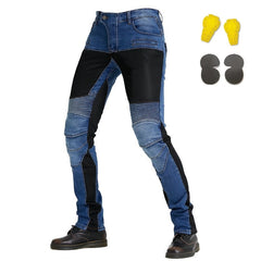 New autumn winter spring motorcycle pants classic outdoor riding motorcycle jeans Drop-resistant pants with protective gear