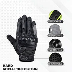 IRON JIA&#39;S Summer Motorcycle Gloves Men Touch Screen Breathable Moto Racing Riding Motorbike Protective Gear Motocross Gloves