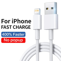 Original USB Cable For iPhone 13 11 12 Pro Max Mini XR XS Fast Charging Phone Date Cable For iPad Charger Wire Cord Accessories