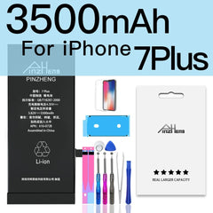 PINZHENG Original High Capacity Battery For iPhone 5S SE 5 6 6S 7 8 Plus Phone Replacement Batteries Warranty One Year Bateria