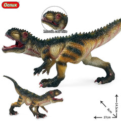 Oenux Prehistoric Jurassic Dinosaurs World Pterodactyl Saichania Animals Model Action Figures PVC High Quality Toy For Kids Gift