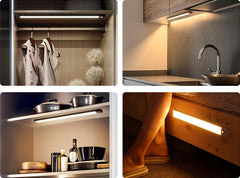 Night Light Led Light Under Cabinet Light Motion Sensor Closet Light Cabinet USB Rechargeable Kitchen Lighting Lamp