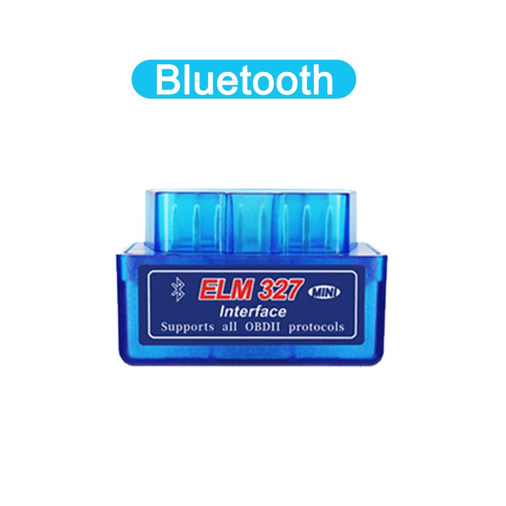 Mini Elm327 Obd2 Scanner Bluetooth-compatible V1.5 Car Scanner Code Reader Tool Car Diagnostic Tool Repair Tools for Android