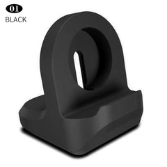 Silicone Charger Stand for Apple Watch Serie 7 6 5 4 3 21 SE Apple watch Iwatch Station Dock Charging Desktop Holder Accessories