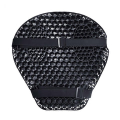 Motorcycle Honeycomb Gel Seat Cushion 3D Mesh Fabric Comfort Autobike Decompression Cover Shock Absorbing Relief Cushions