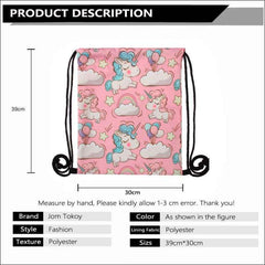 Unicorn Drawstring Bag | Heccei