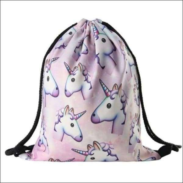 Unicorn Drawstring Bag | Heccei