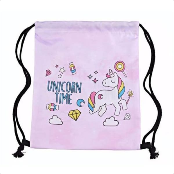 Unicorn Drawstring Bag | Heccei