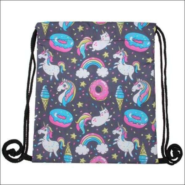 Unicorn Drawstring Bag | Heccei