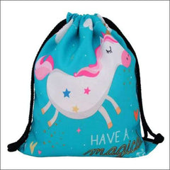 Unicorn Drawstring Bag | Heccei